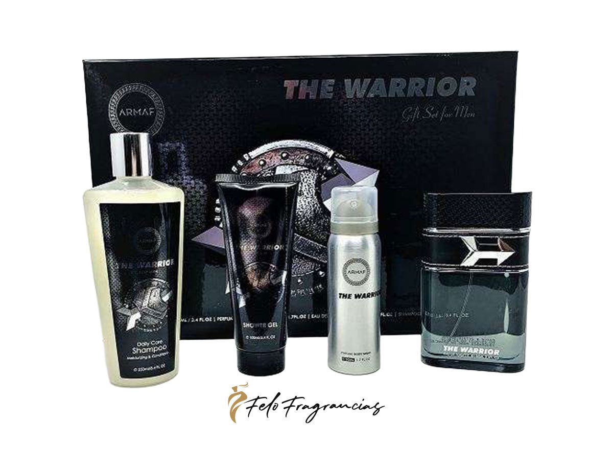 Armaf The Warrior 4 Piece Gift Set For Men