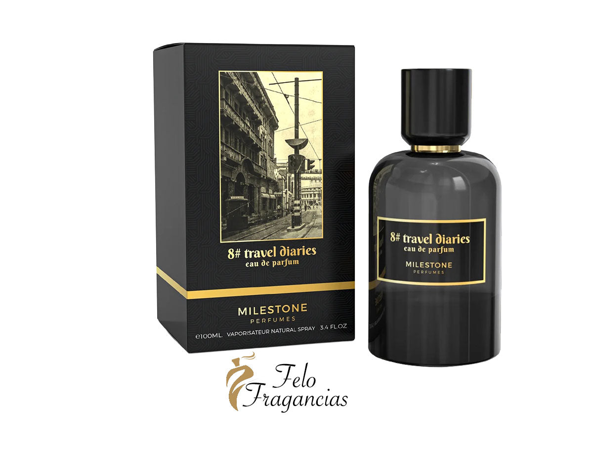 Milestone 8# Travel Diaries Eau de Parfum 100 ml (3.4 FL OZ)