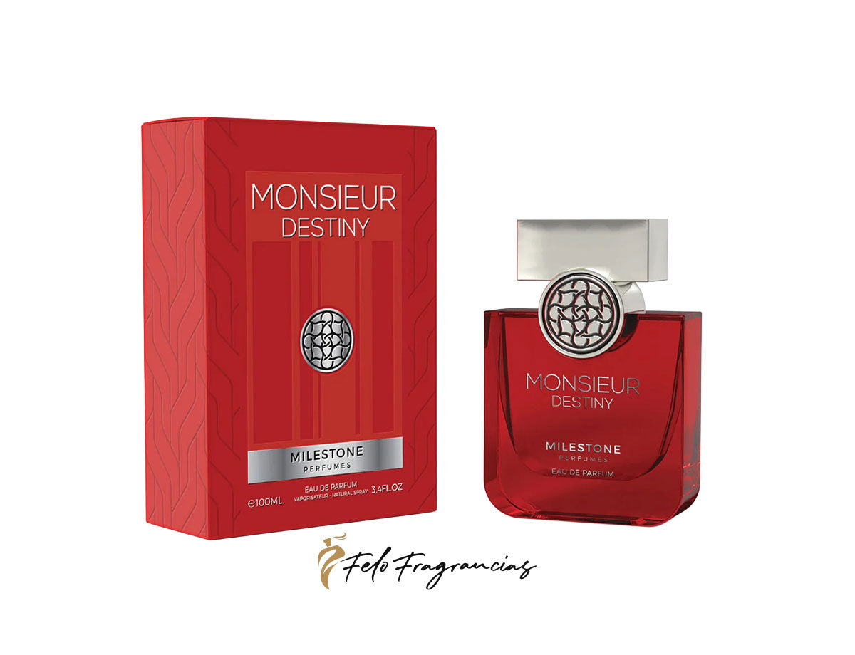 Milestone Monsieur Destiny Eau de Parfum 100 ml (3.4 FL OZ)