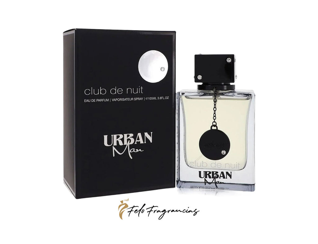 Club de Nuit Urban Man eau de parfum 105ml bottle with black box