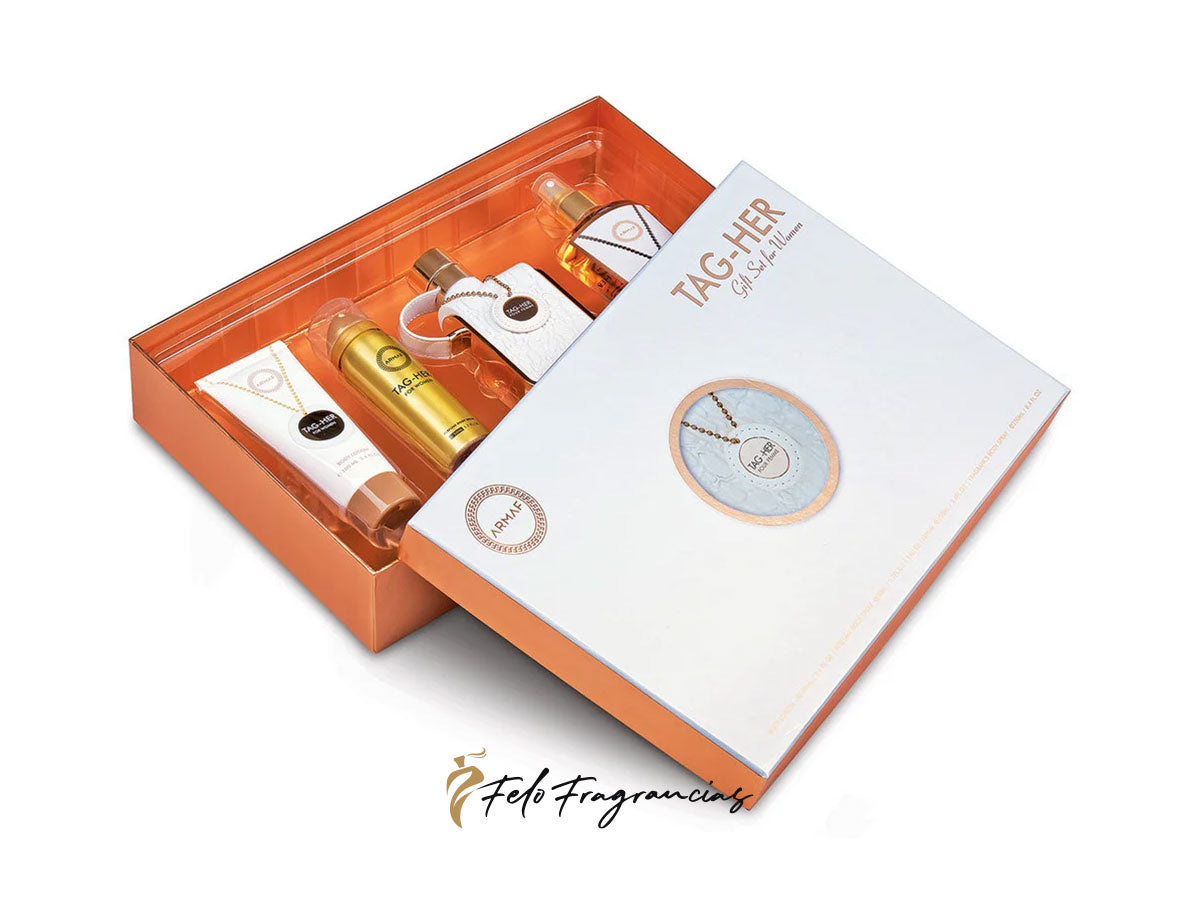 Armaf Tag-Her 4 Piece Gift Set Women