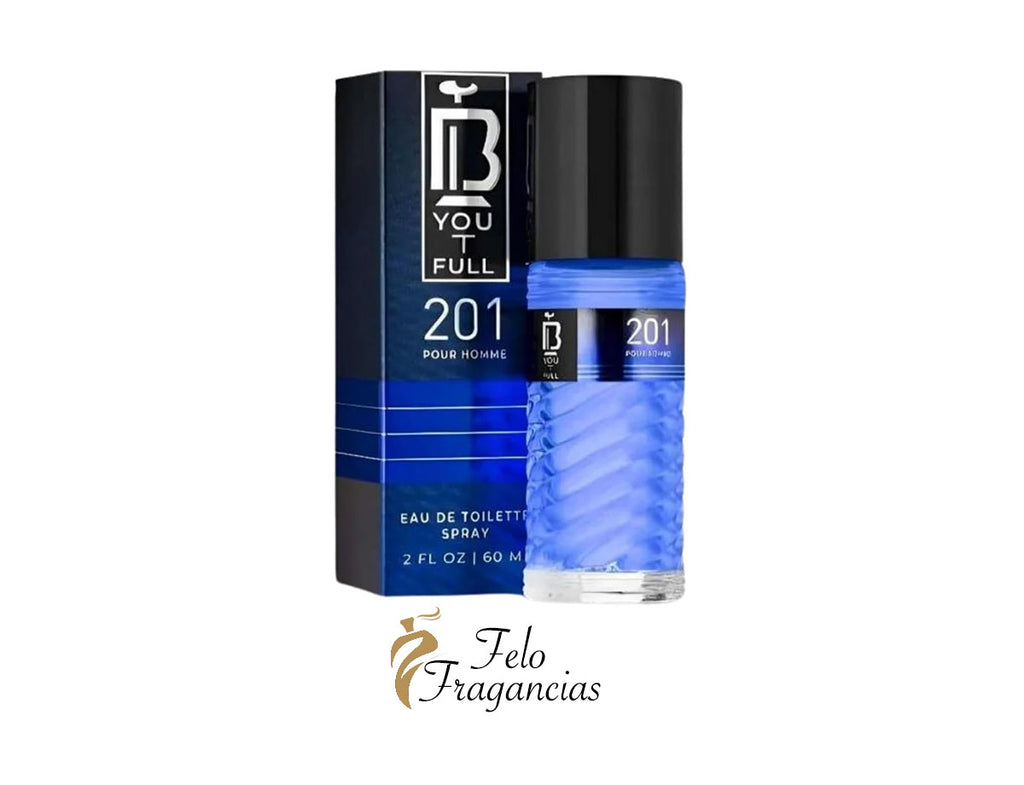 BYouTFull 201 Eau de Toilette Pour Homme 60ml