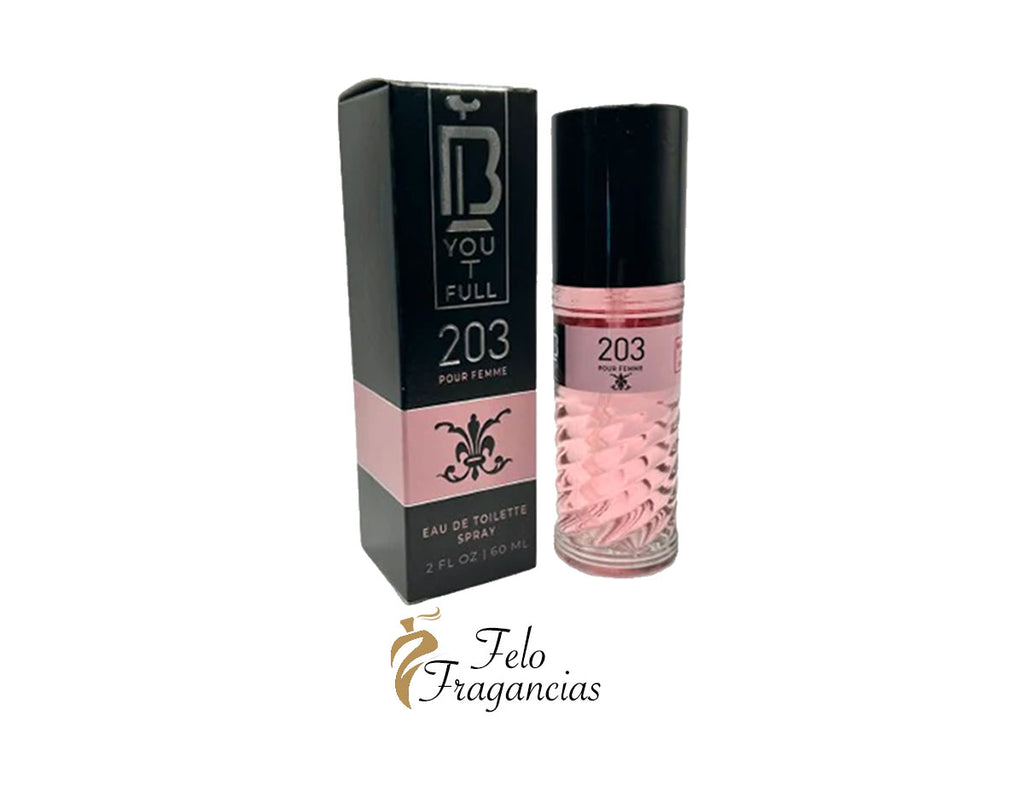 BYouTFull 203 Eau de Toilette Pour Femme 60ml
