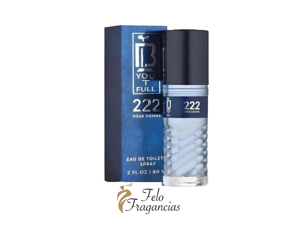BYouTFull 222 Eau de Toilette Pour Homme 60ml