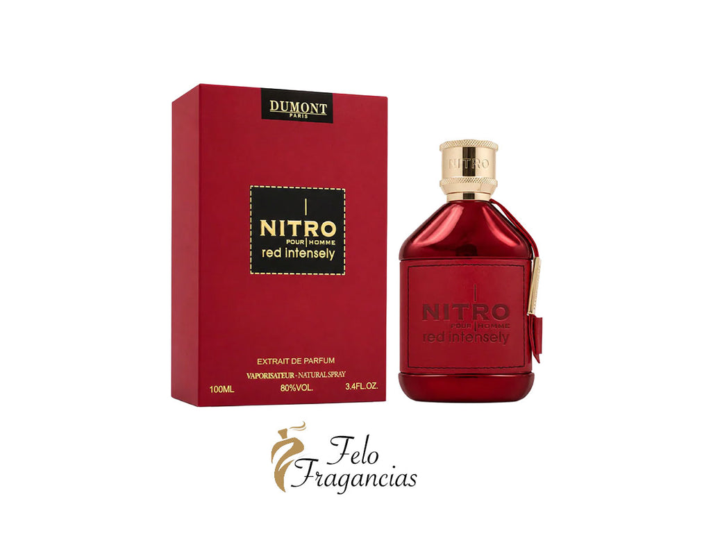 Dumont Nitro Red Intensely Pour Homme Extrait de Parfum 100ml