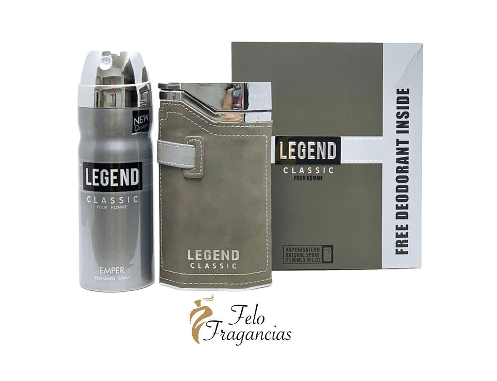Legend Classic pour homme eau de parfum 100ml bottle with box