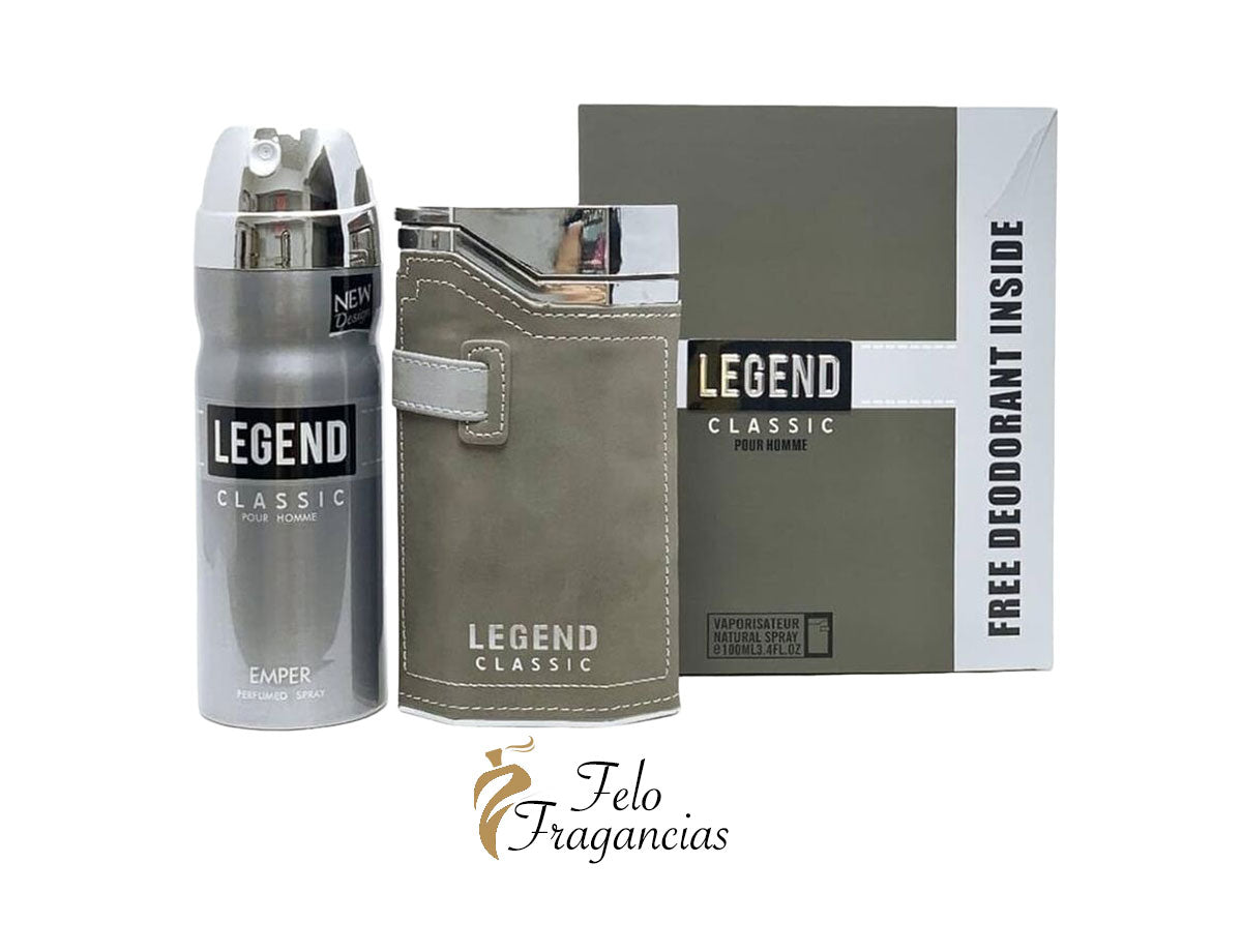 Legend Classic pour homme eau de parfum 100ml bottle with box
