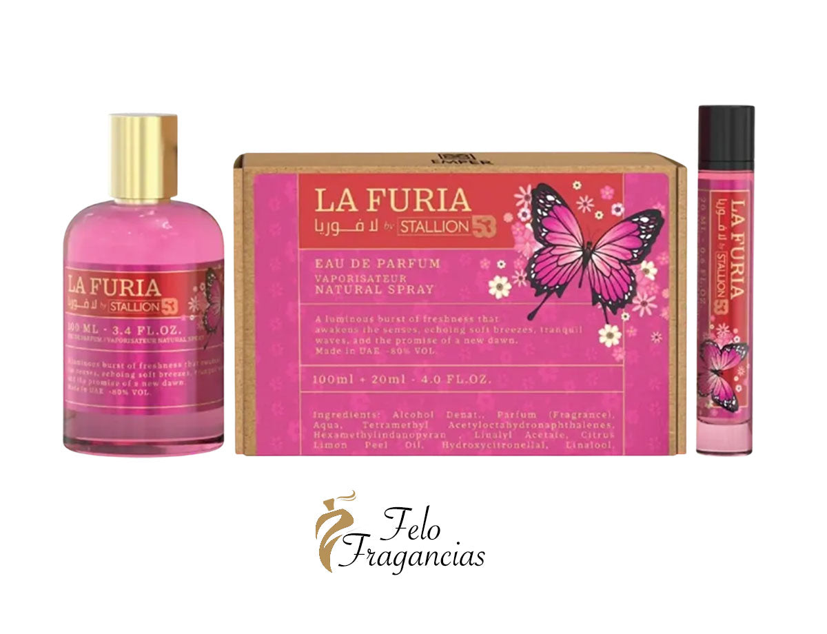 Emper Set La Furia by Stallion 53 Women Eau de Parfum 100ml + 20ml