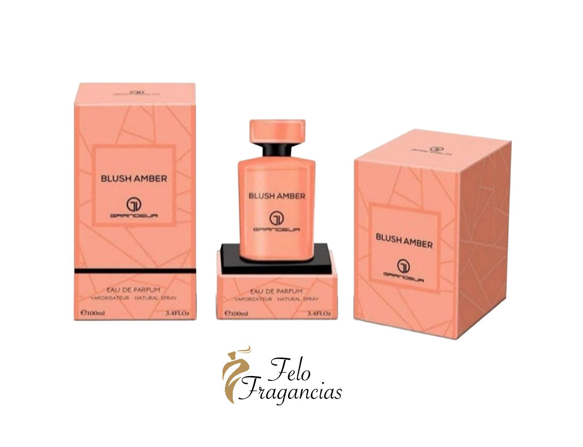 Grandeur Elite Blush Amber Eau de Parfum 100 ml (3.4 FL OZ)