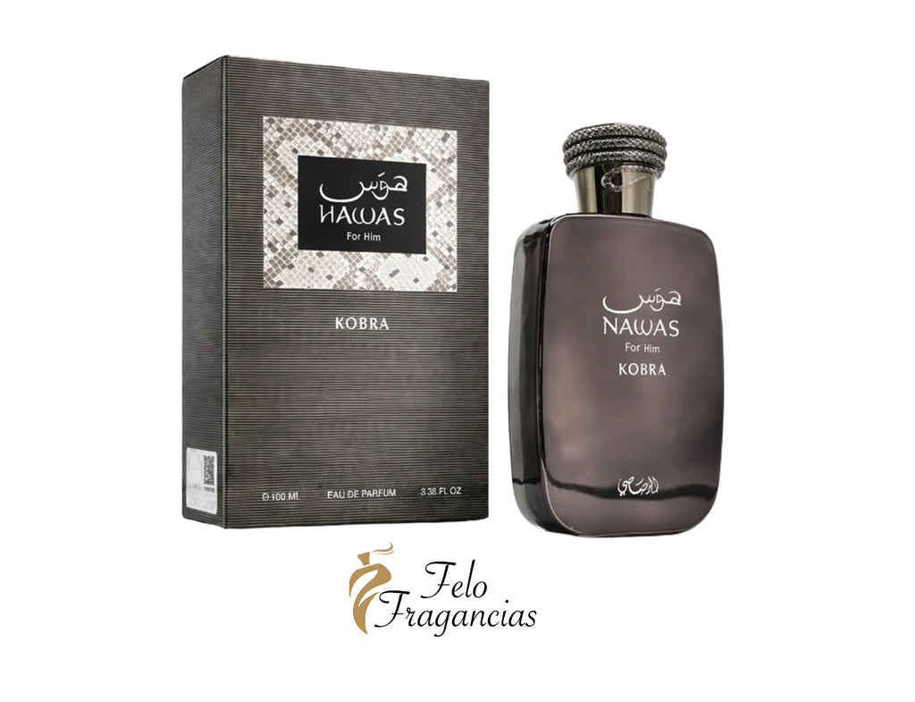 Hawas Kobra Eau de Parfum 100ml bottle and box