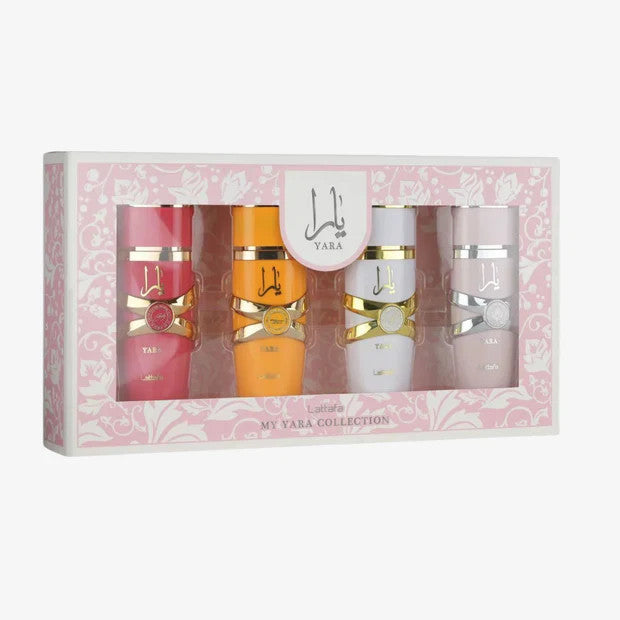 Lattafa My Yara Collection Gift Set 25 ml x 4 (0.85 FL OZ each)