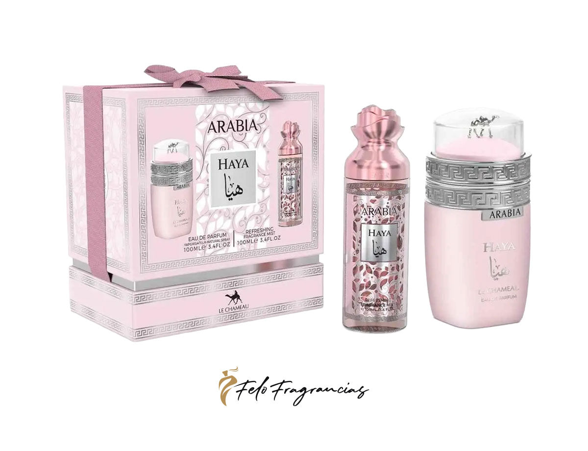Le Chameau Arabia Haya Juego de regalo dos en uno 3,4 oz