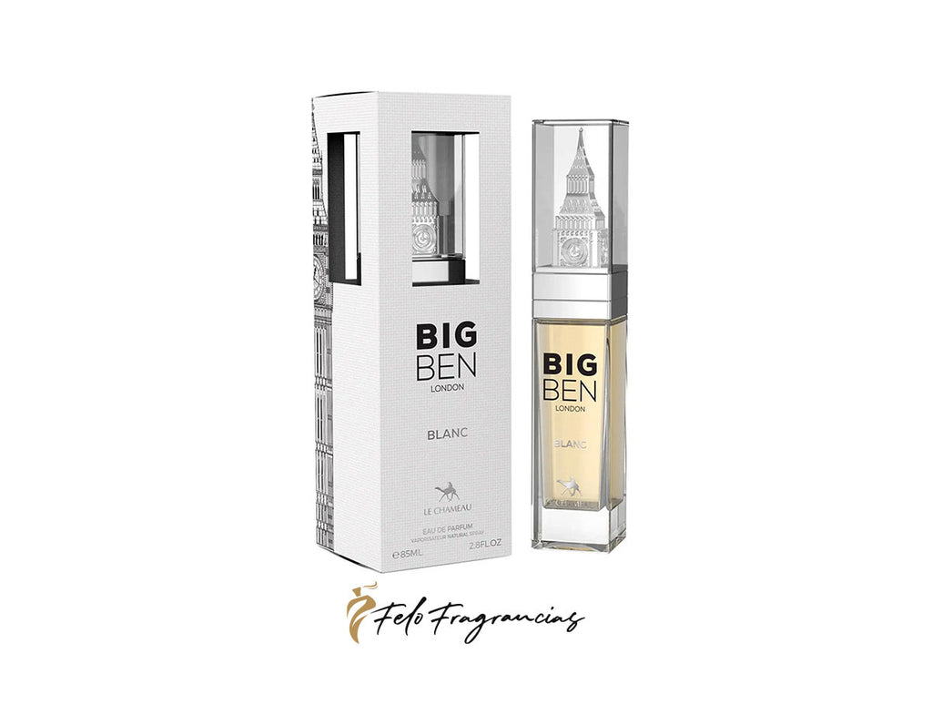 Big Ben London Blanc 85ml eau de parfum box and bottle