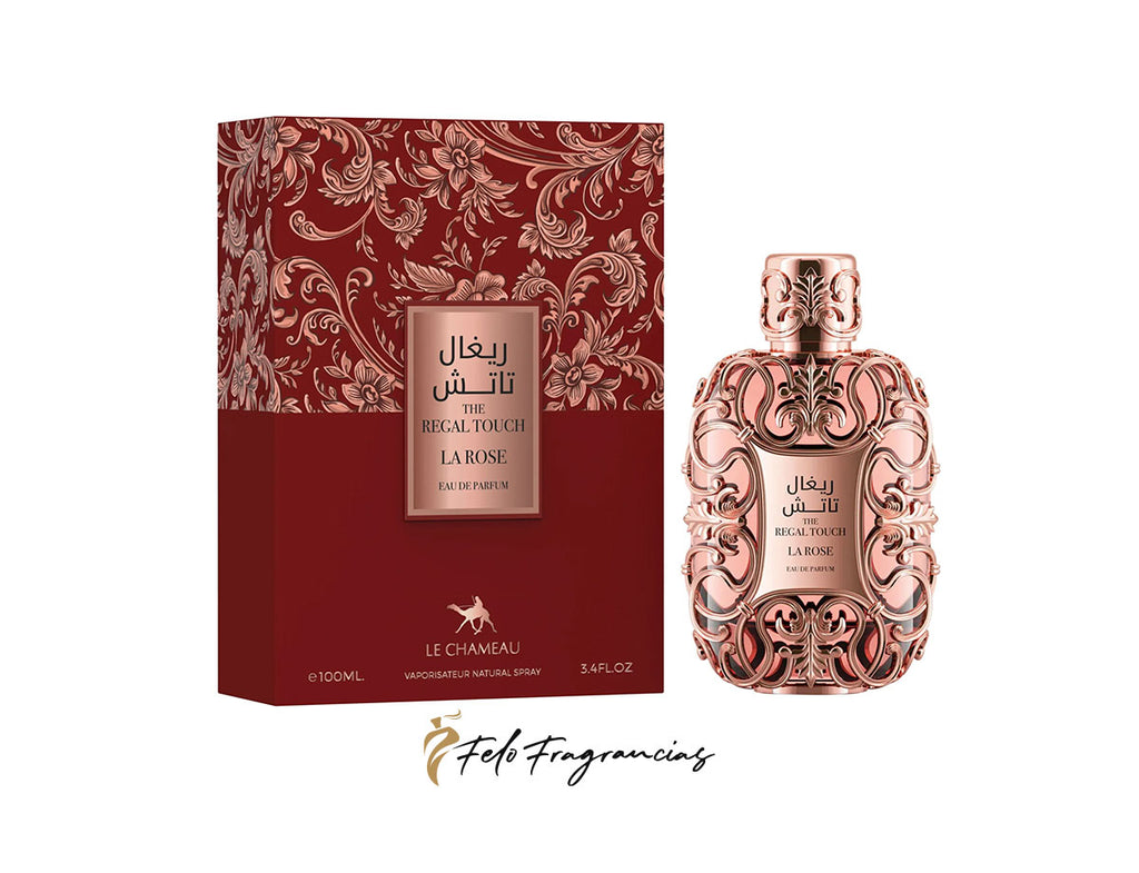 Regal Touch La Rose eau de parfum 100ml bottle and matching gift box