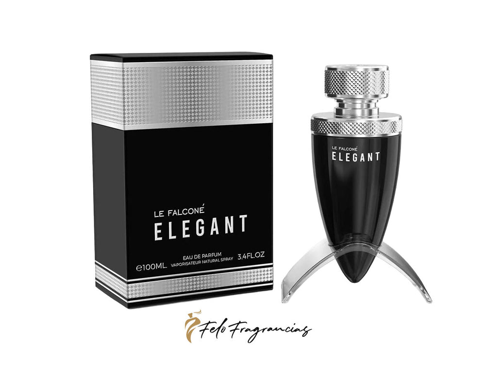 Le Falcone Elegant Eau de Parfum 100ml bottle with matching product box