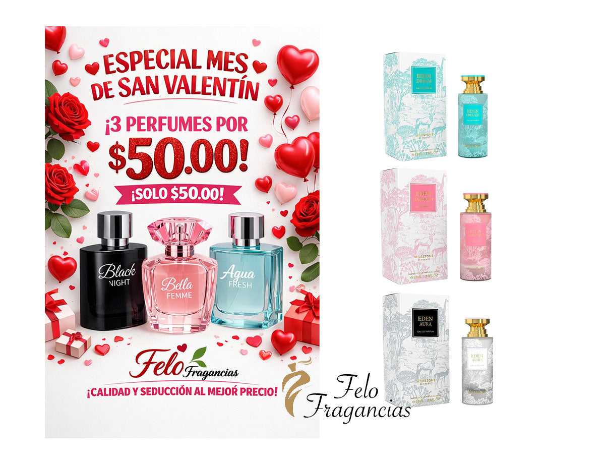 Milestone Eden Collection 3 X $50.00