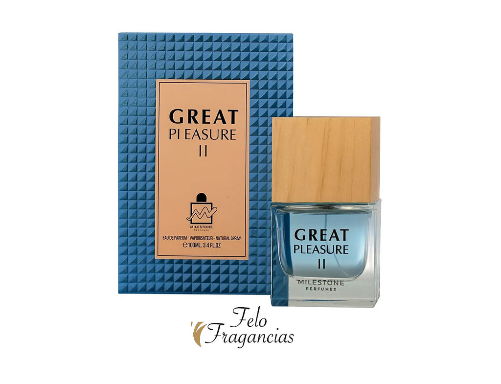 Great Pleasure II eau de parfum 100ml bottle with matching gift box