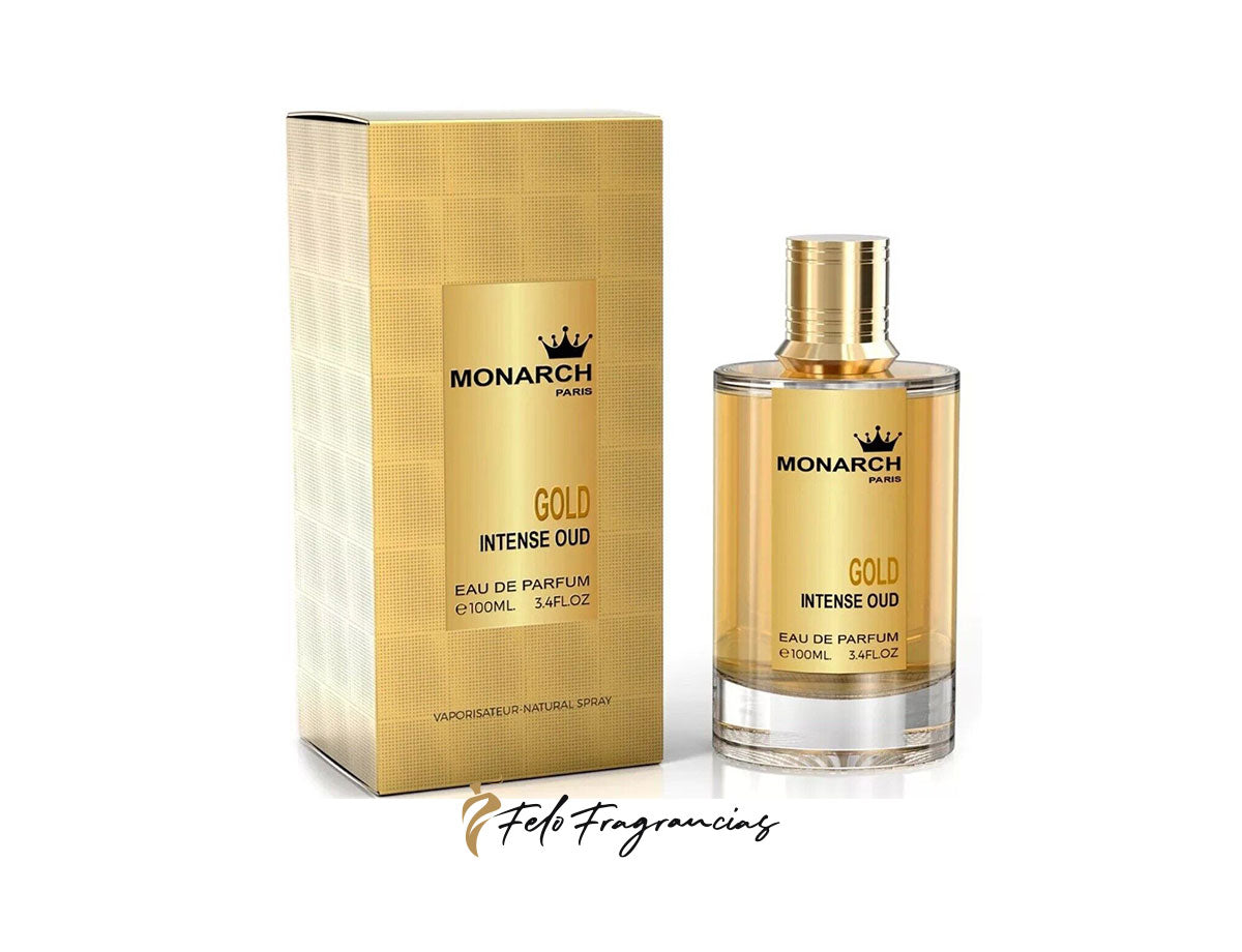 Milestone Monarch Paris Gold Intense Oud Eau de Parfum 100 ml (3.4 FL OZ)