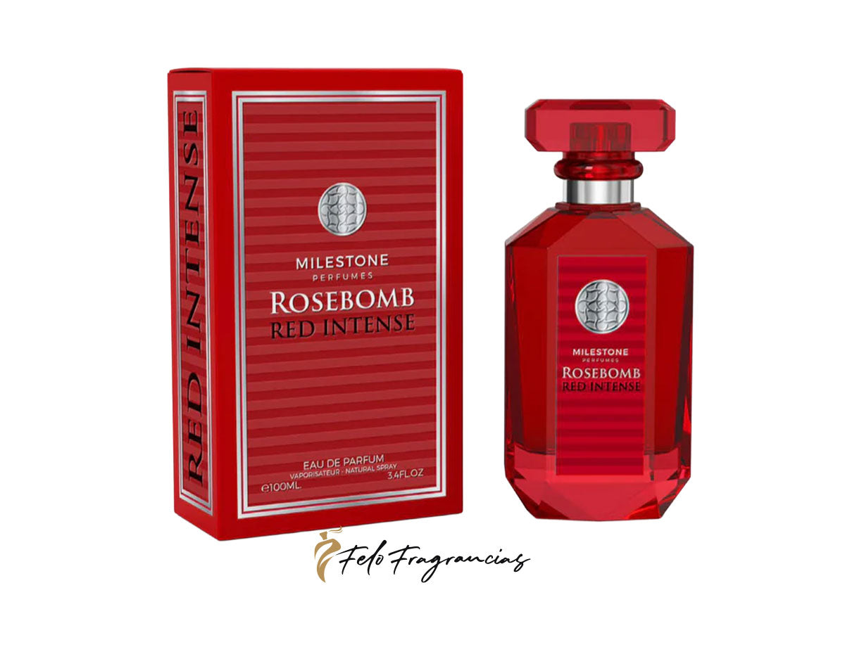 Milestone Rosebomb Red Intense Eau de Parfum 100 ml (3.4 FL OZ)