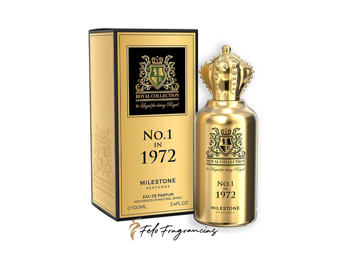 Milestone Royal Collection No.1 in 1972 Eau de Parfum 100 ml (3.4 FL OZ)