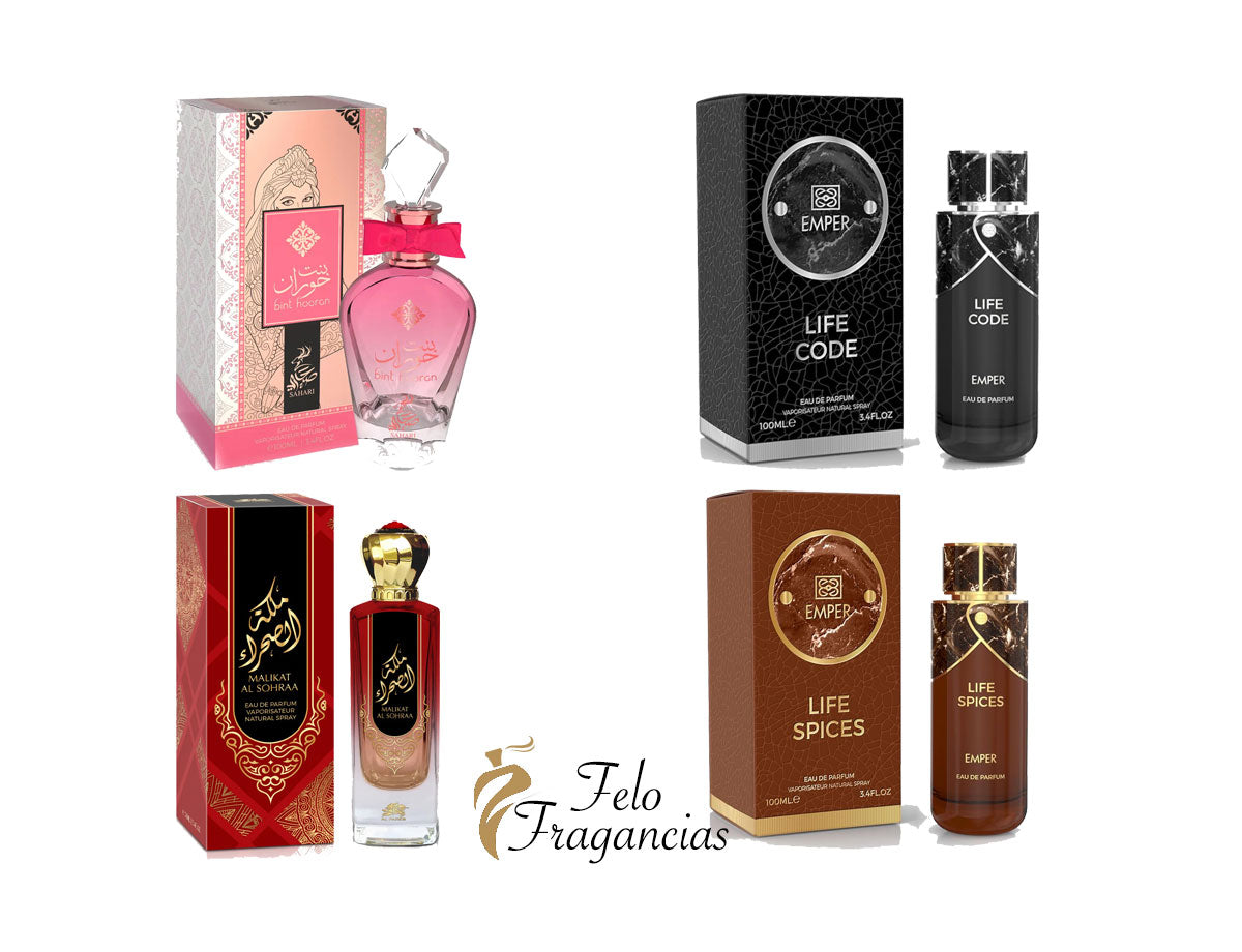 SPECIAL PROMOTION – COMBO #1 | 4 PIECES OF ARABIAN PERFUMES