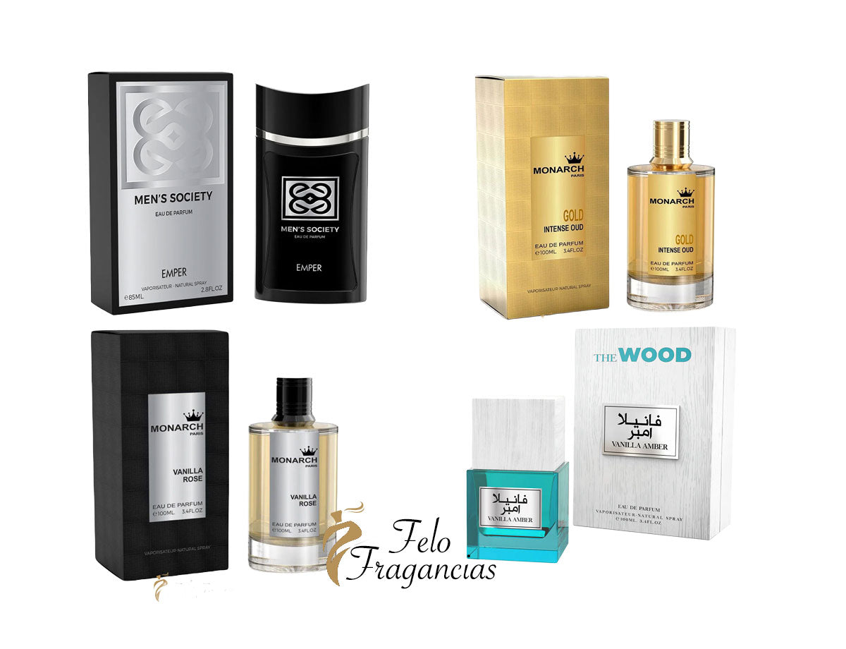 SPECIAL PROMOTION – COMBO #7 | 4 PIECES OF ARABIAN PERFUMES (MEN'S)