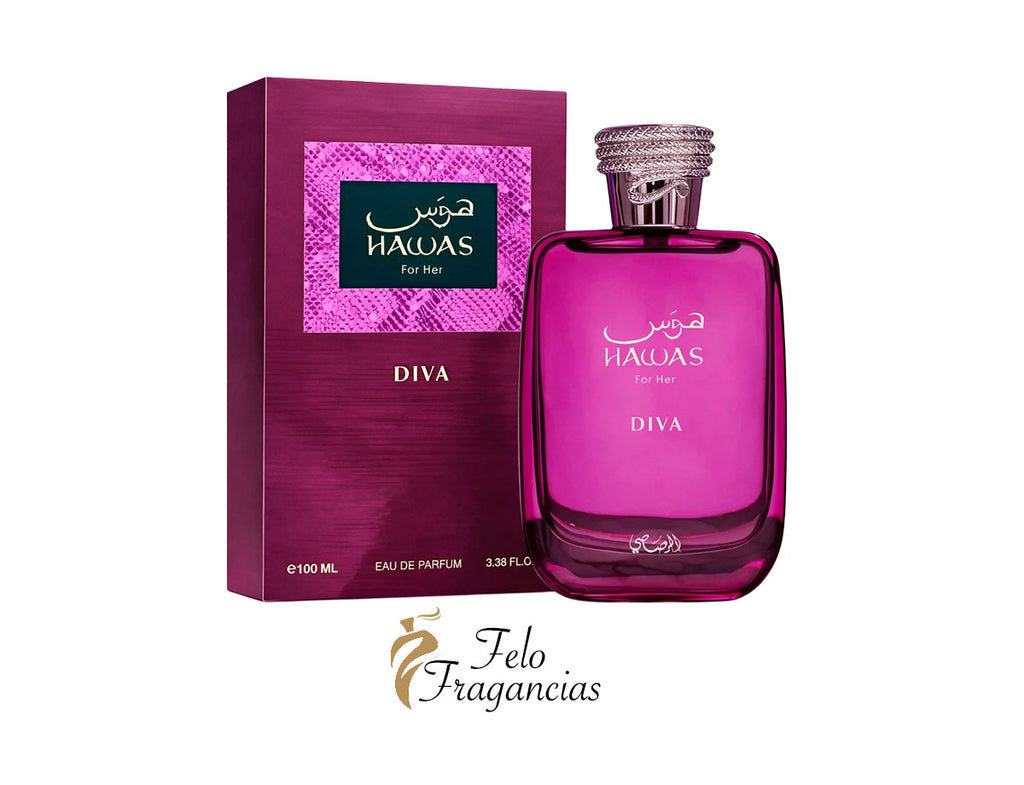 Rasasi Hawas Diva For Her Eau de Parfum 100ml