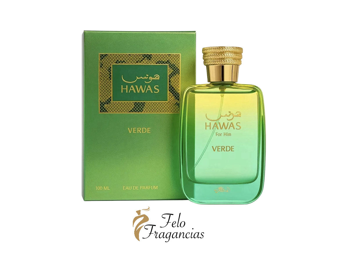 Rasasi Hawas Verde For Him Eau de Parfum 100ml