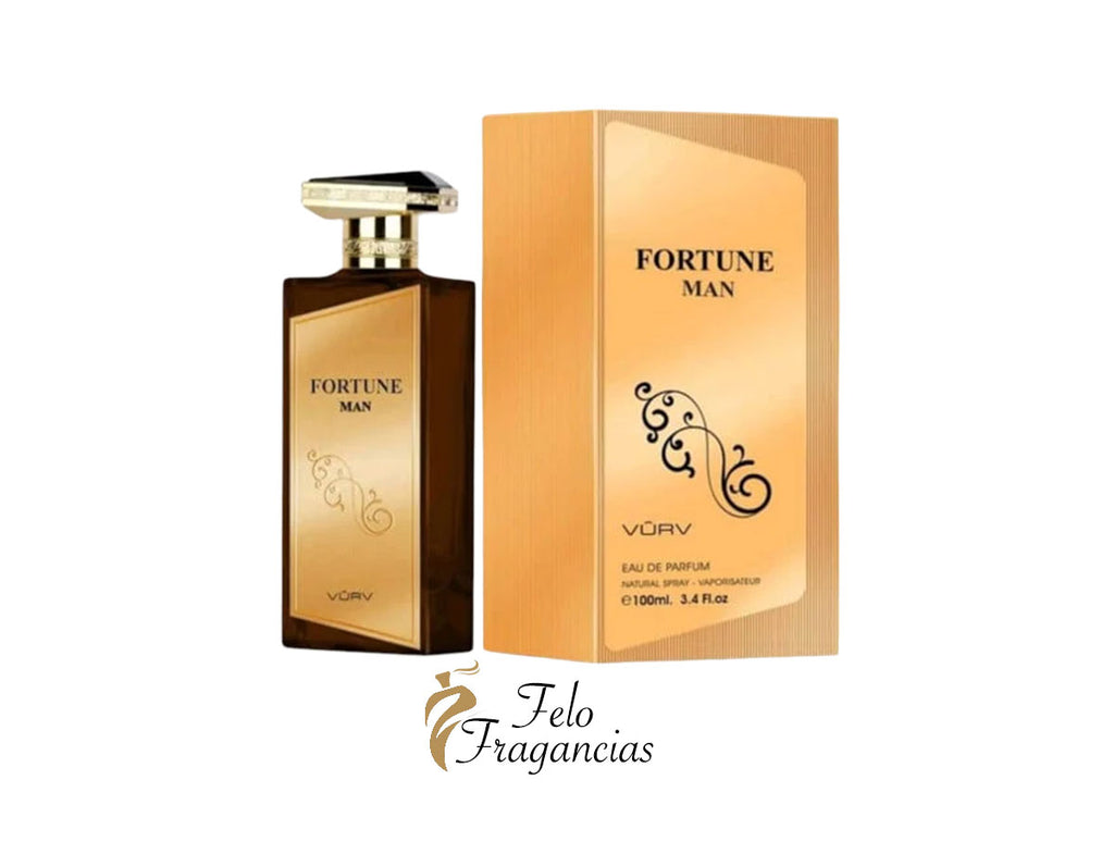Fortune Man eau de parfum 100ml bottle with matching box