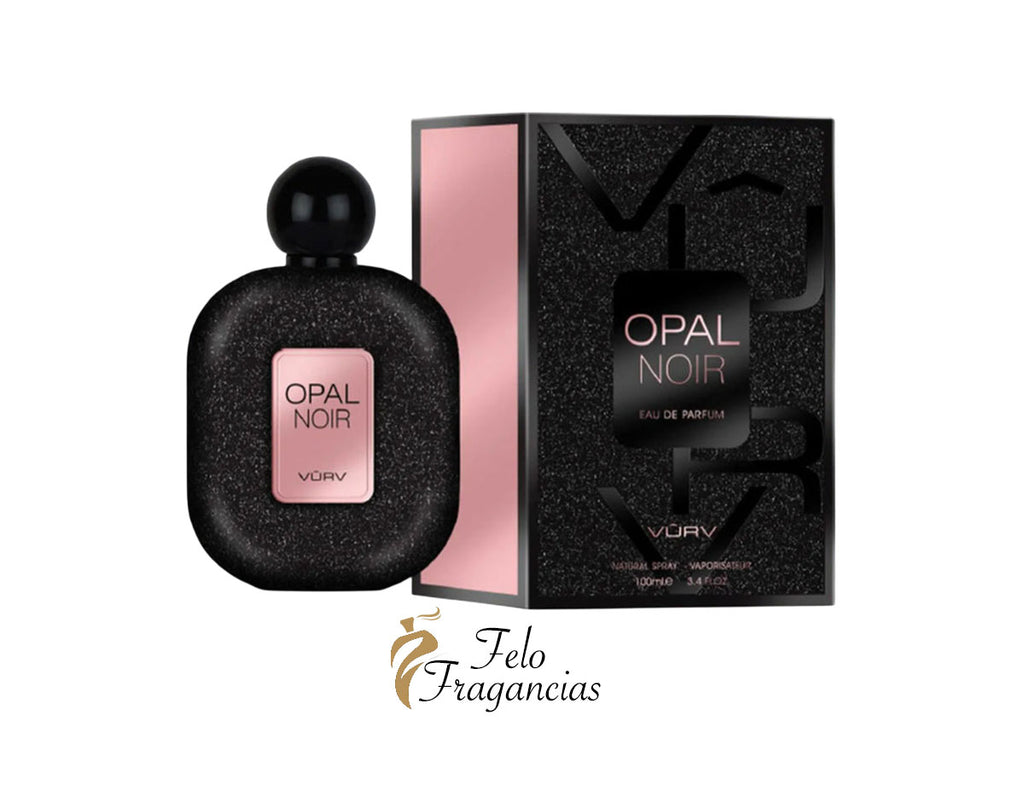Opal Noir Eau de Parfum 100ml bottle with matching boxed set