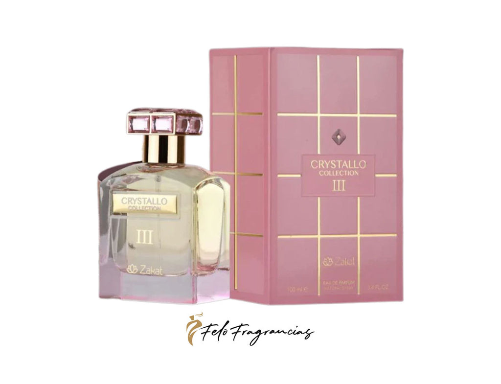 Crystallo Collection III eau de parfum 100ml bottle and box