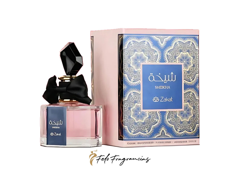 Sheikha eau de parfum 100ml bottle with decorative retail box