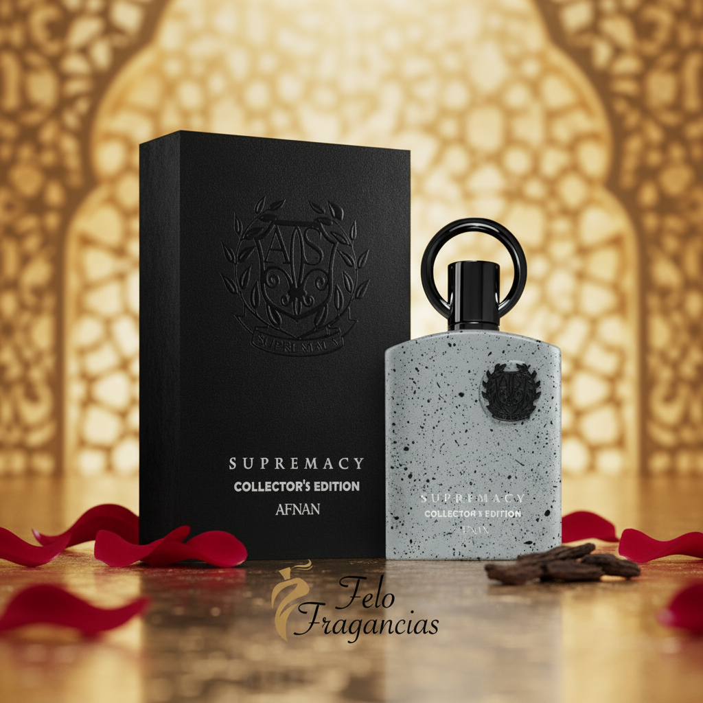 Perfume Afnan Supremacy Collector's Edition: frasco de 100 ml con caja negra