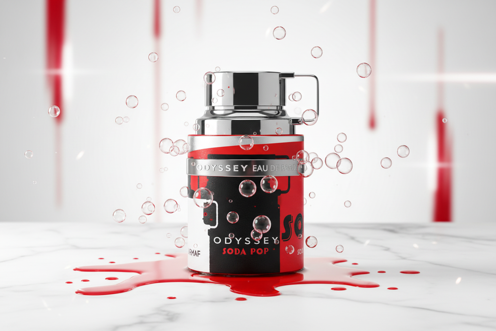 Armaf Odyssey Soda Pop Editorial