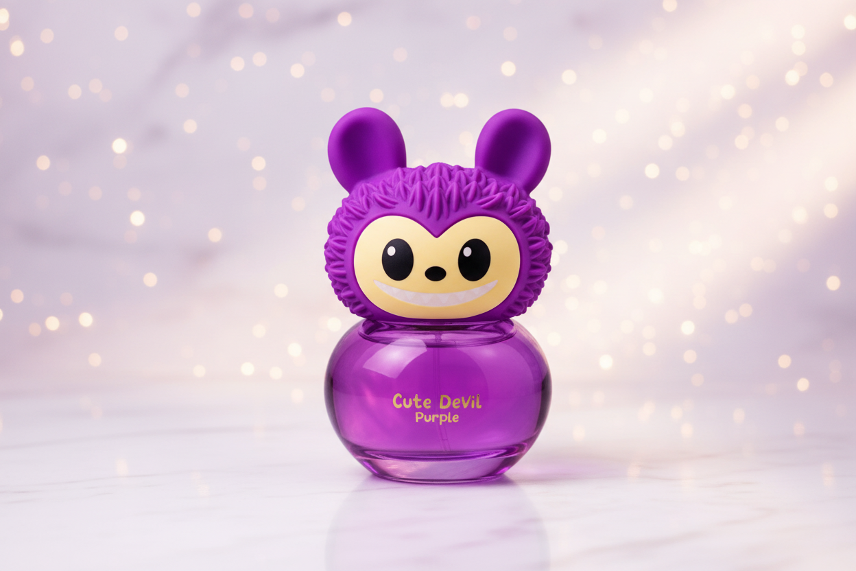 Cute Devil Purple Editorial