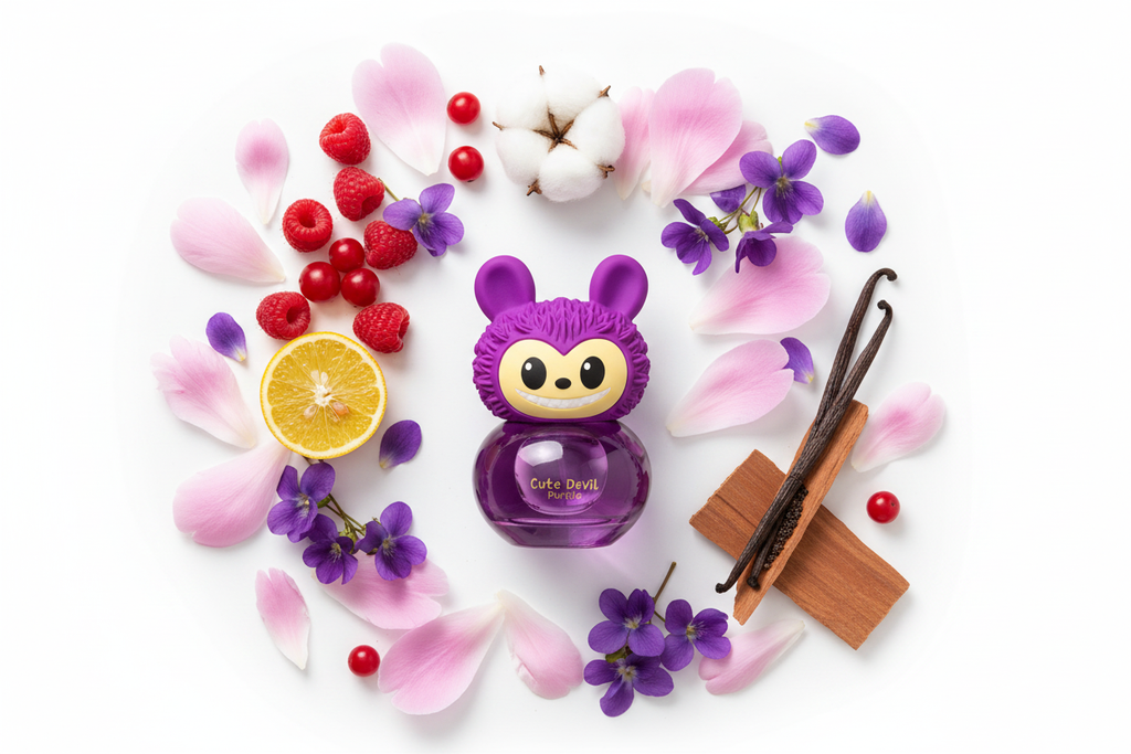 Cute Devil Purple Notes