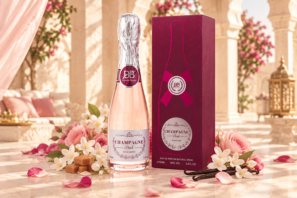 Editorial clara de Bharara Champagne Pink 100 ml