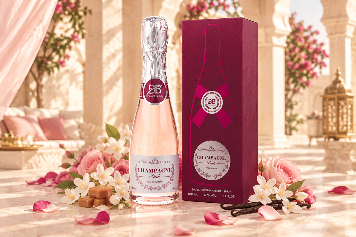 Editorial clara de Bharara Champagne Pink 100 ml