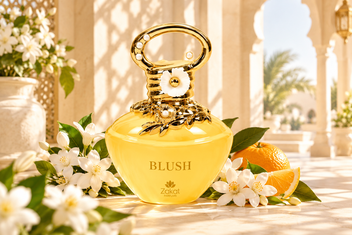 Editorial luminosa de Zakat Blush