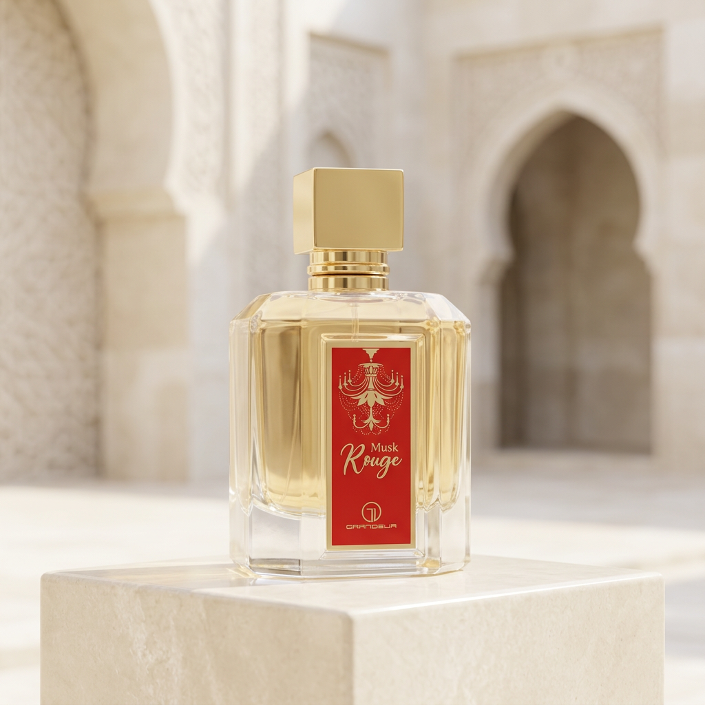 Editorial árabe luminosa de Musk Rouge