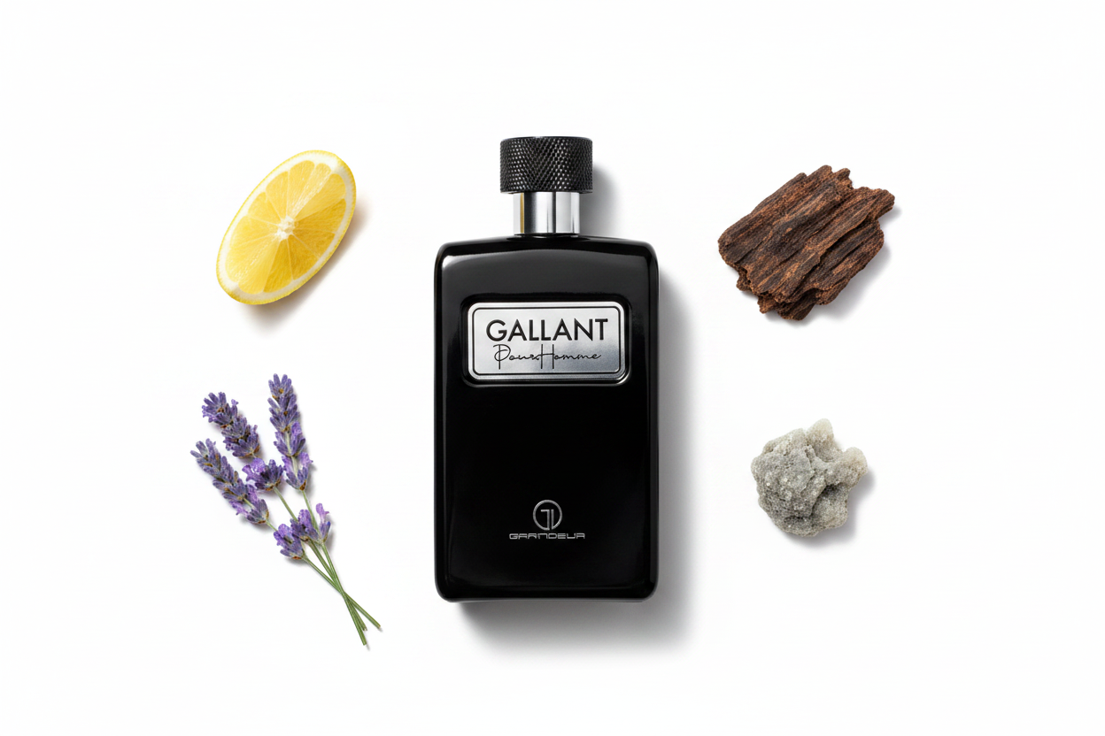 Grandeur Gallant — Notes Flat Lay