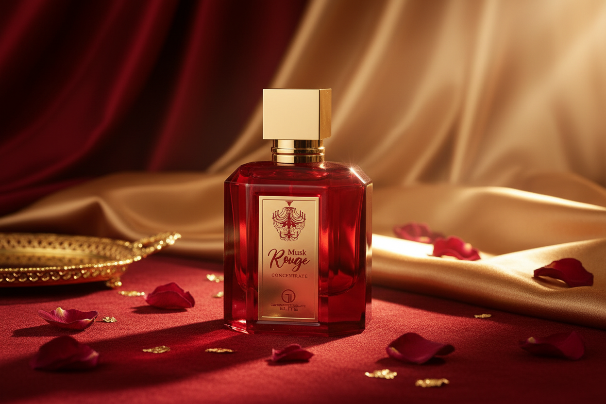 Grandeur Musk Rouge — Editorial Lifestyle