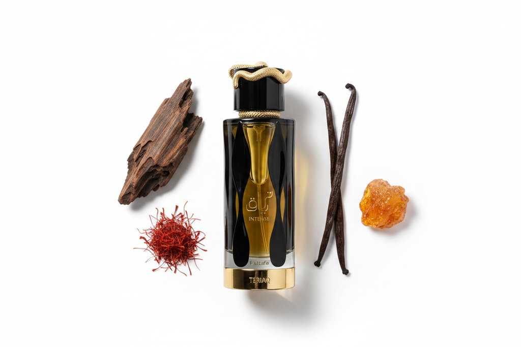Lattafa Teriaq Intense Eau de Parfum 100ml - Notas olfativas