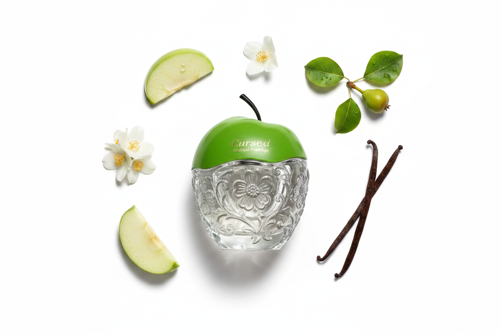 Arabiyat Prestige Cursed Eau de Parfum 100ml - Notas olfativas manzana verde jazmín vainilla