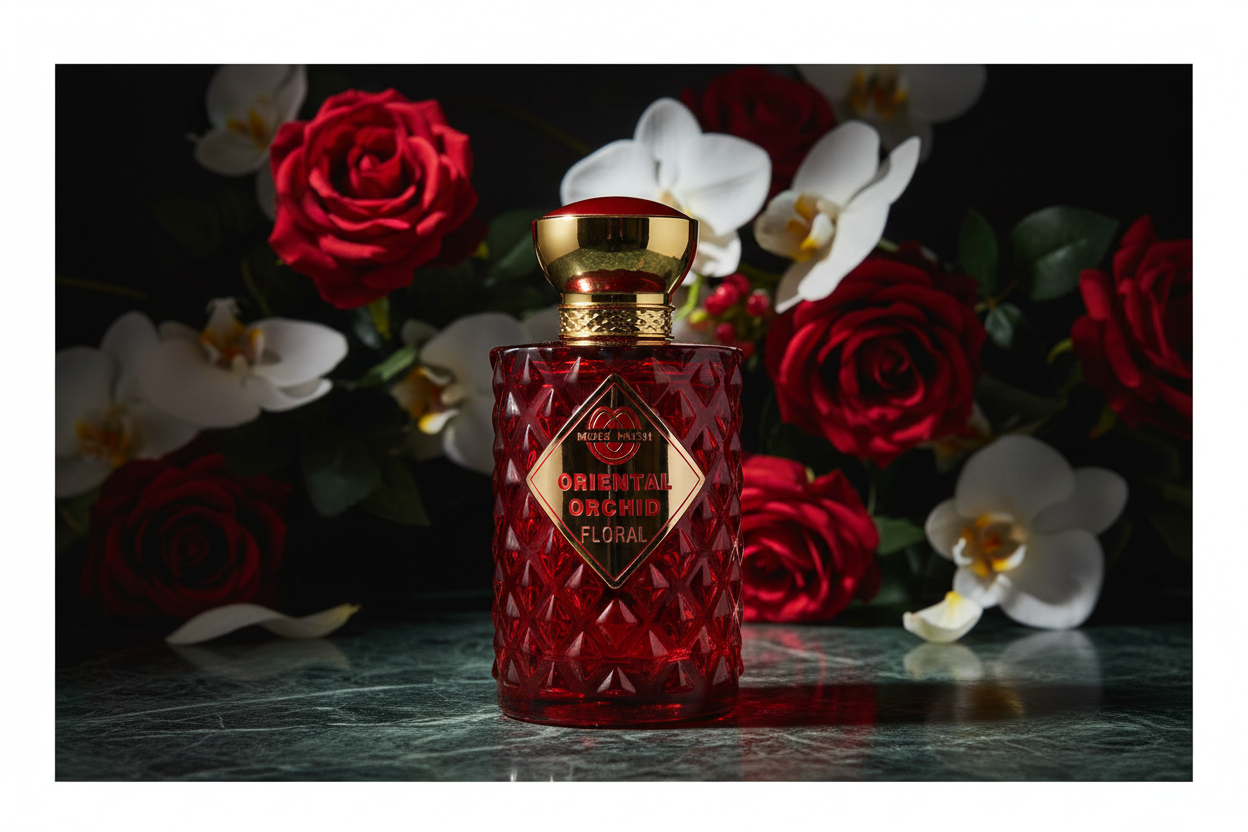 Mush Mush Oriental Orchid Floral Editorial Image