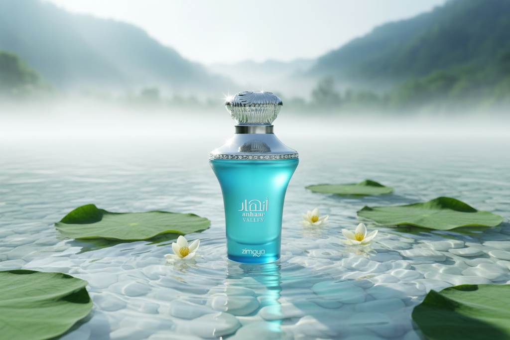 Zimaya Anhaar Valley Eau de Parfum 100ml - Editorial lifestyle acuático floral
