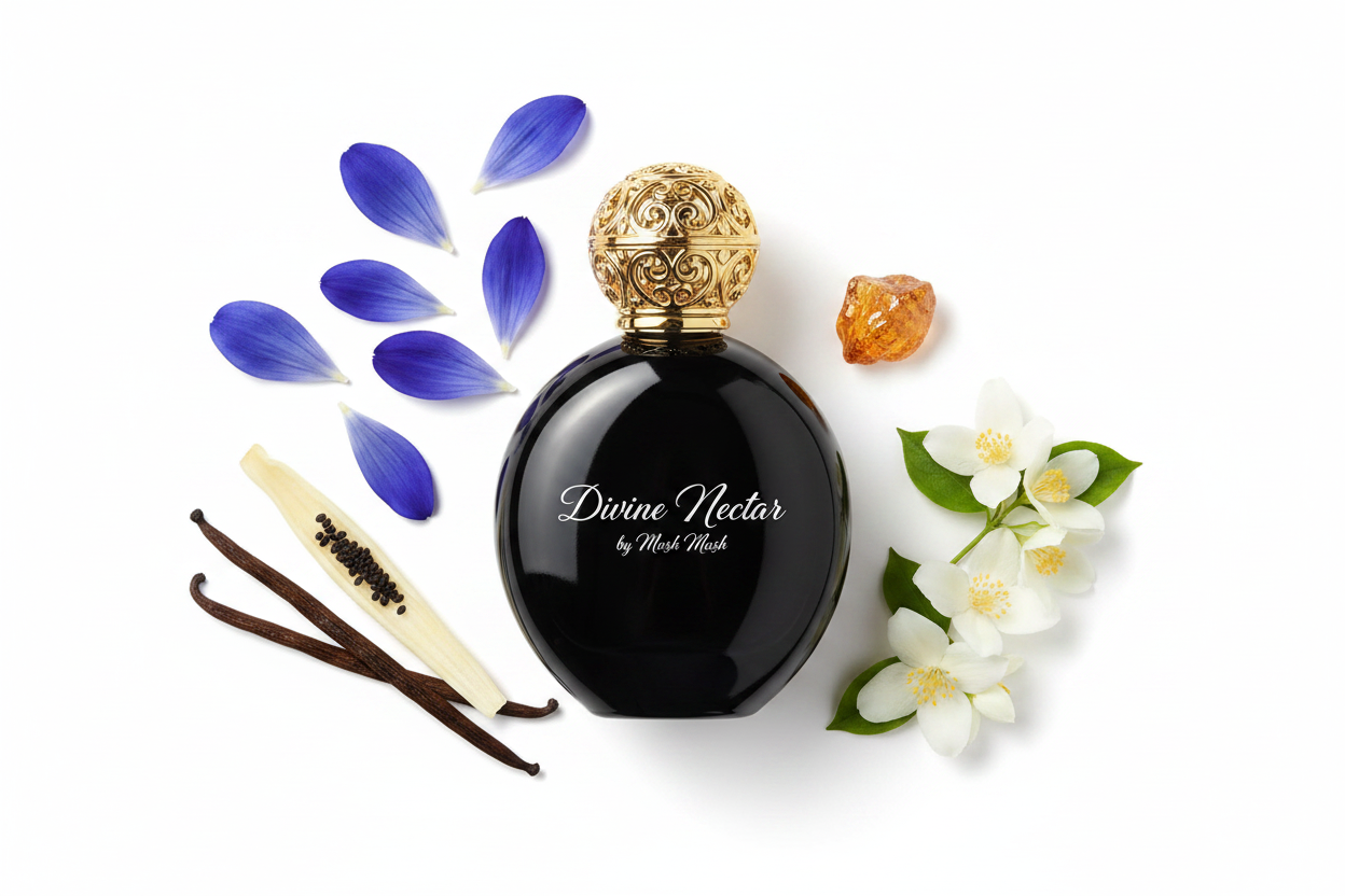 Mush Mush Divine Nectar Notes Flat Lay