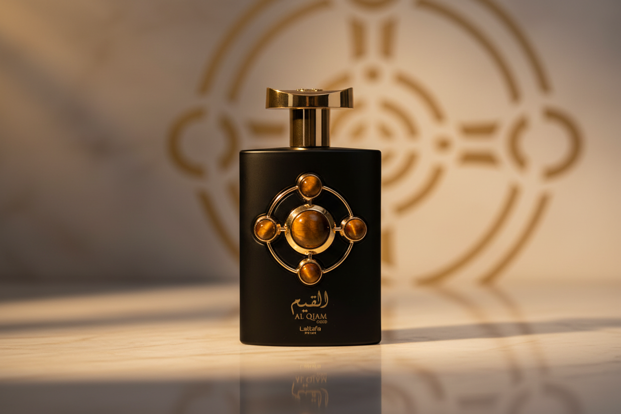 Lattafa Al Qiam Gold Editorial Image