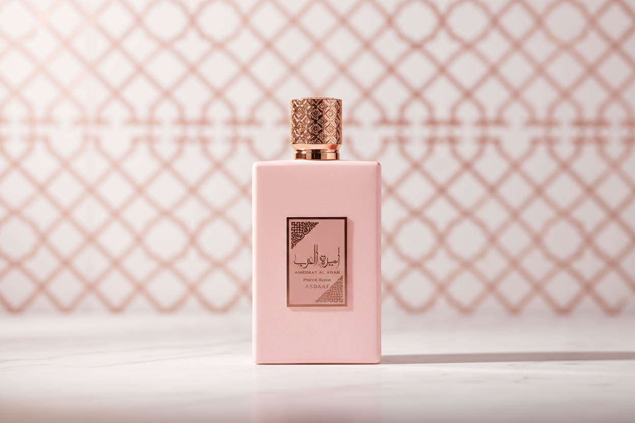 Lattafa Ameerat Al Arab Prive Rose Editorial Image