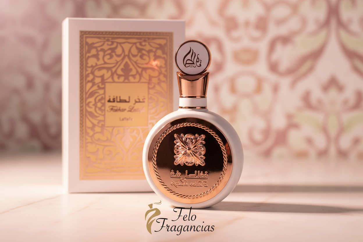 Lattafa Fakhar Rose Editorial Image